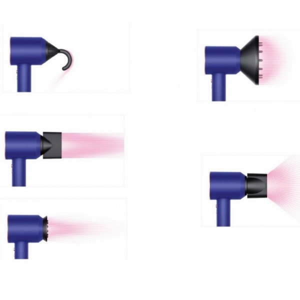 Фен Dyson Supersonic HD08 Vinca Blue/Rose (Limited Edition)