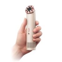 Портативний вентилятор Dyson HushJet Mini Cool — Stone/Blush