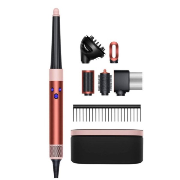 Стайлер Dyson Airwrap I.D. HS08 Complete Long Curly+Coily Strawberry Bronze/Blush Pink Уцінка