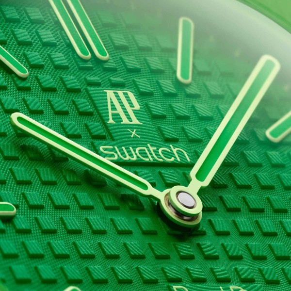 Годинник Audemars Piguet x Swatch Royal Pop: GREEN EIGHT