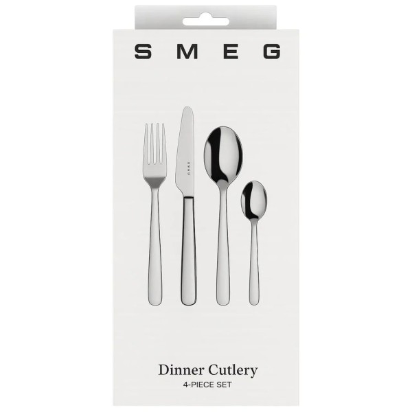 Набір столового приладдя SMEG Dinner Cutlery, 4 предмети, на 1 особу