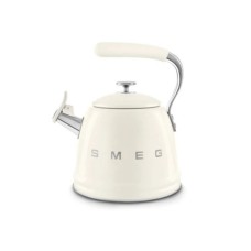 Кухонний чайник зі свистком SMEG WKF01CR, кремовий, 2,3 л