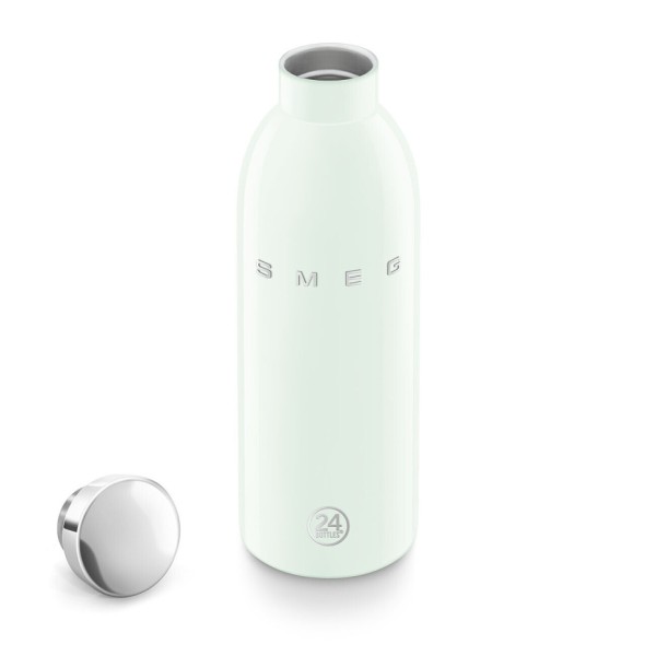 Термопляшка для напоїв SMEG × 24Bottles Clima WBF01PG, зелена, 500 мл