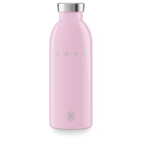 Термопляшка для напоїв SMEG × 24Bottles Clima WBF01PK, рожева, 500 мл