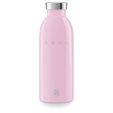 Термопляшка для напоїв SMEG × 24Bottles Clima WBF01PK, рожева, 500 мл