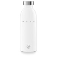 Термопляшка для напоїв SMEG × 24Bottles Clima WBF01WH, біла, 500 мл