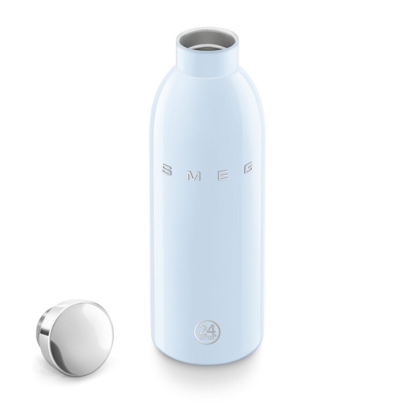 Термопляшка для напоїв SMEG × 24Bottles Clima WBF01PB, синя, 500 мл