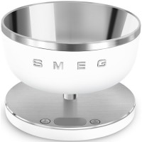 Кухонні ваги з цифровим дисплеєм Smeg KSC01WHMWW, білі