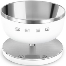 Кухонні ваги з цифровим дисплеєм Smeg KSC01WHMWW, білі