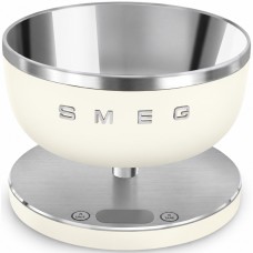 Електронні ваги для продуктів Smeg, кремові