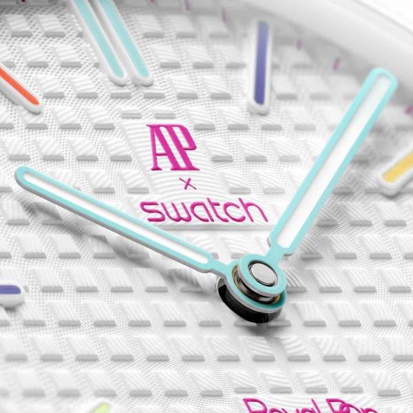 Годинник Audemars Piguet x Swatch Royal Pop HUIT BLANC
