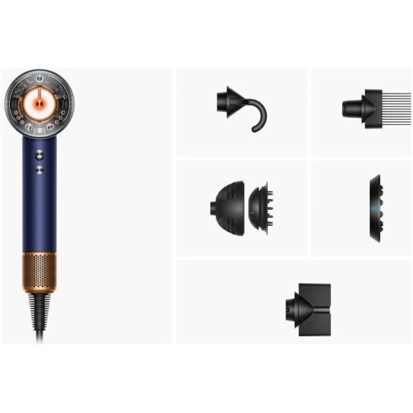 Фен Dyson Supersonic HD16 Nural Prussian Blue/Rich Copper