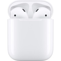 Навушники Bluetooth Apple AirPods 2 MV7N2ZM/A, білі, із зарядним кейсом