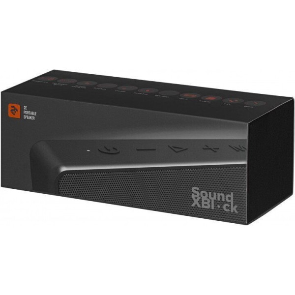Портативна акустика 2E SoundXBlock Black (2E-BSSXBWBK)