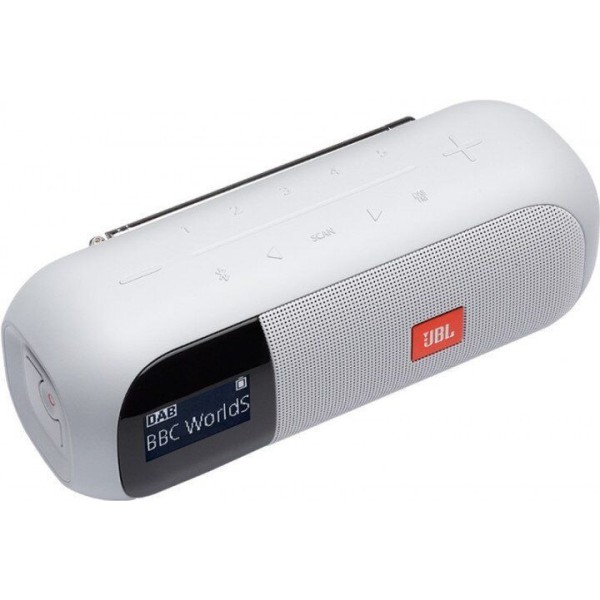 Портативна акустика JBL Tuner 2 FM White (JBLTUNER2WHT)