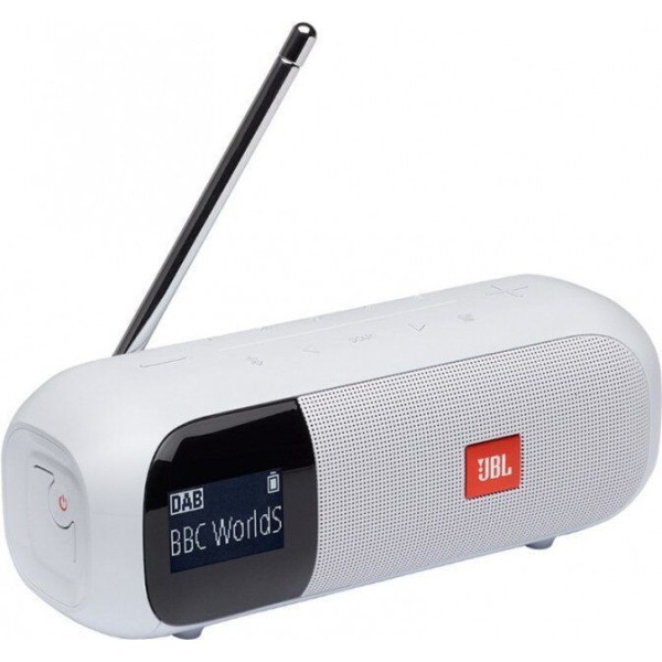Портативна акустика JBL Tuner 2 FM White (JBLTUNER2WHT)
