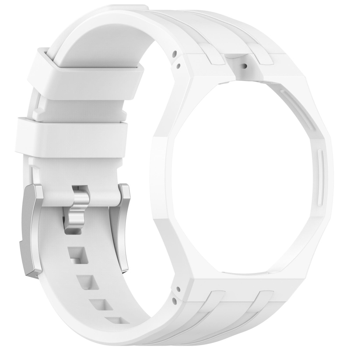 Змінний ремінець для Audemars Piguet x Swatch Royal Pop White