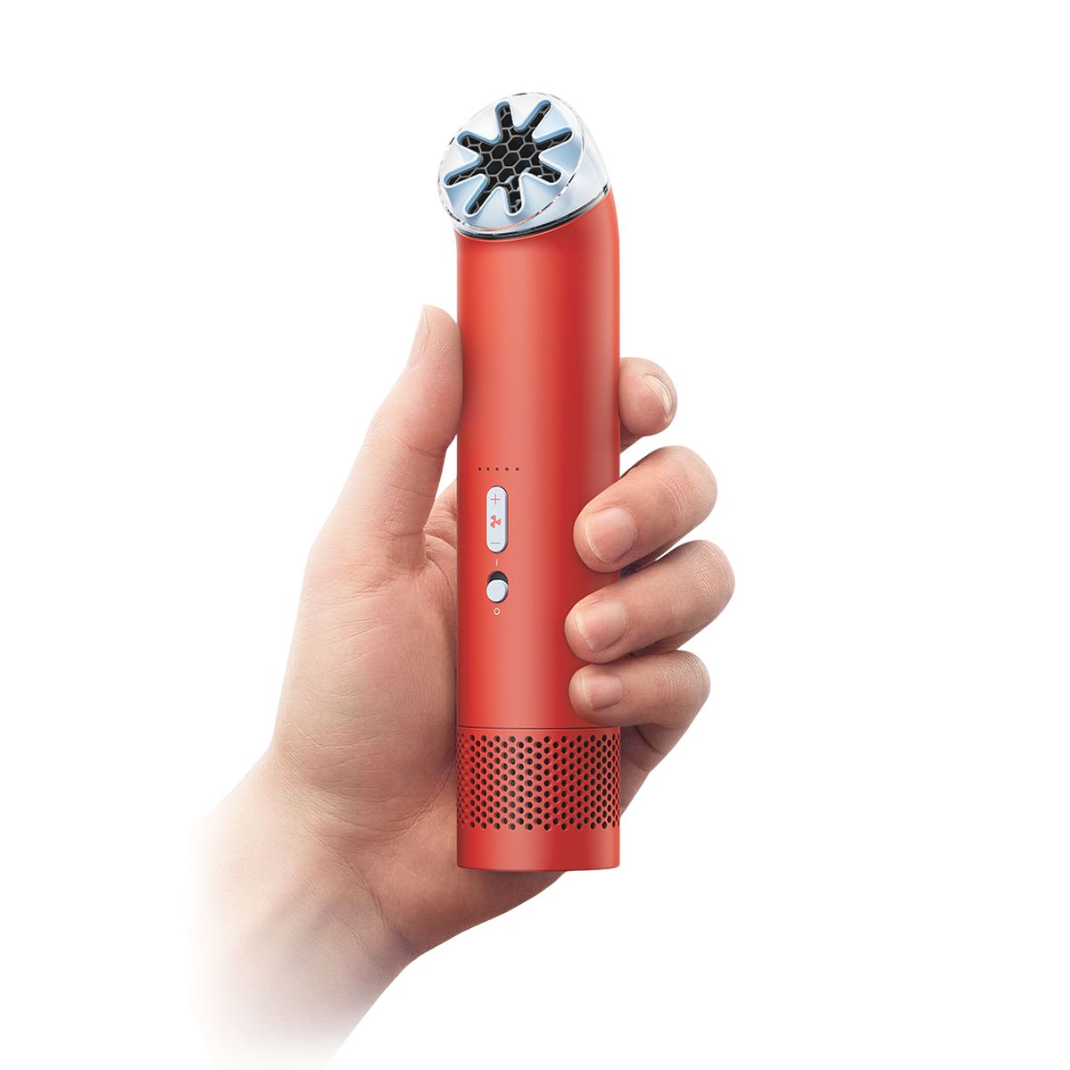 Ручний вентилятор Dyson HushJet Mini Cool — Carnelian/Sky