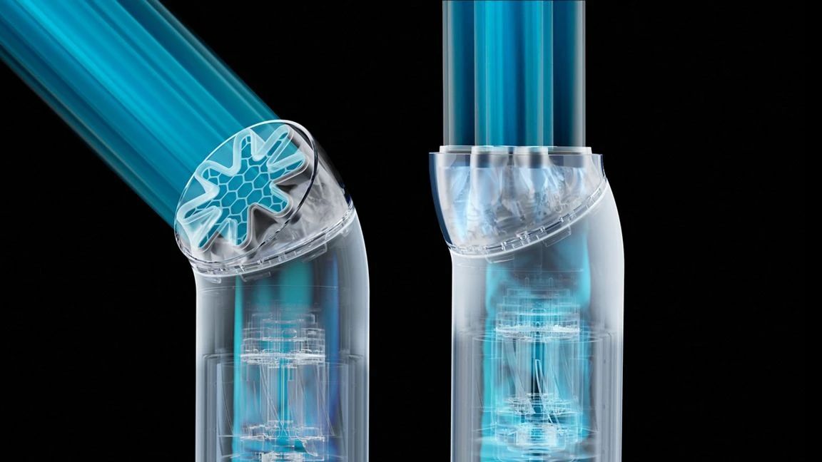 Ручний вентилятор Dyson HushJet Mini Cool — Ink/Cobalt — фото 2