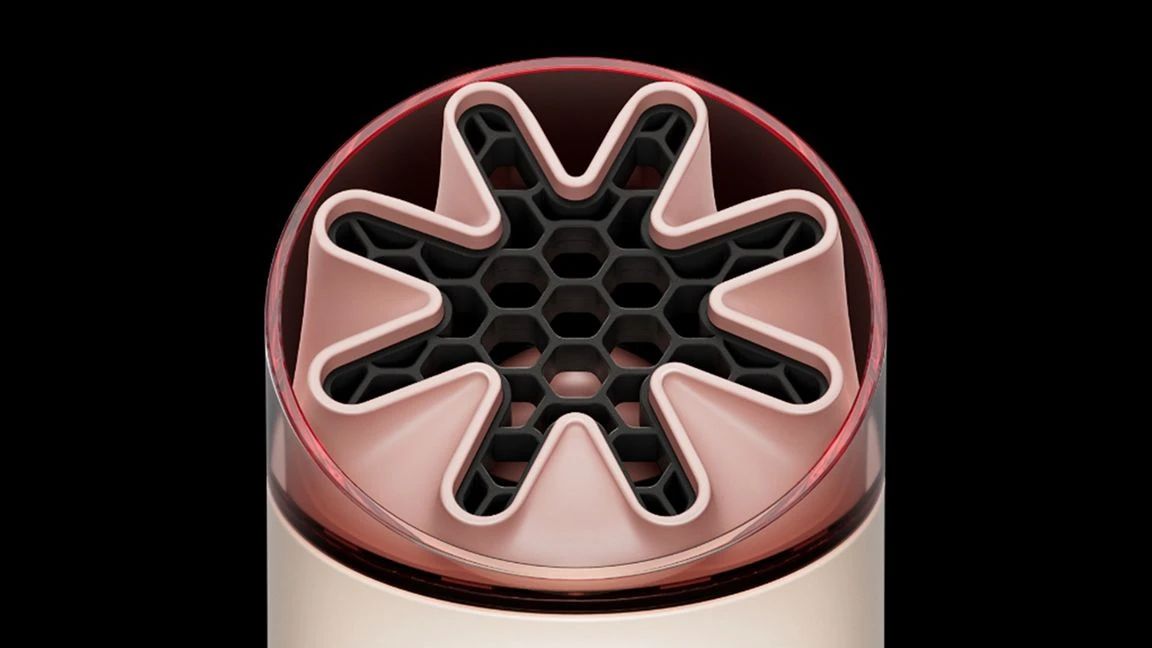 Ручний вентилятор Dyson HushJet Mini Cool — Stone/Blush — фото 3