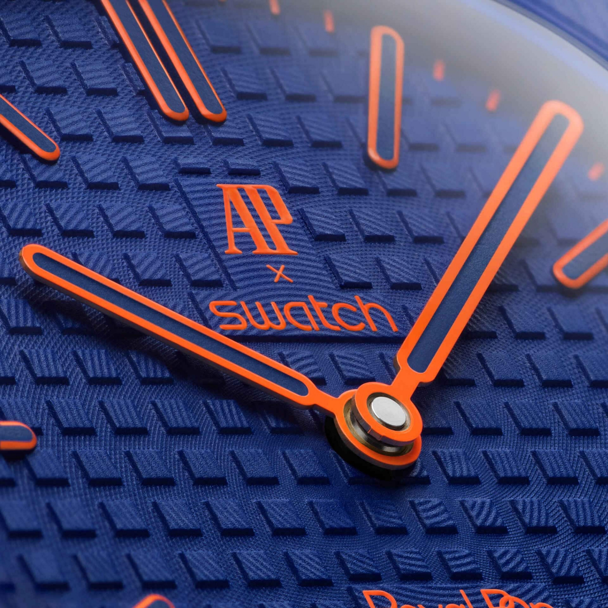 Механічний годинник Audemars Piguet x Swatch Royal Pop ORENJI HACHI (SSX03L103N) — фото 3