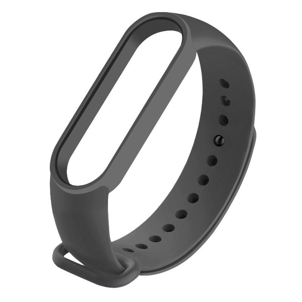 Змінний ремінець для Xiaomi Mi Smart Band 5/6/7 Dark Grey